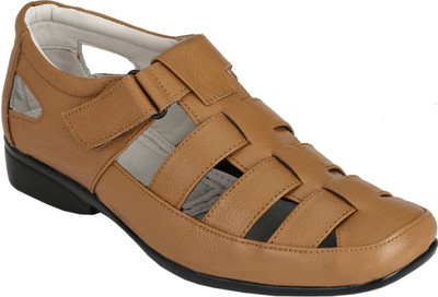 

Azzaro Black Men Beige Sandals
