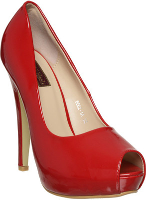 

Flat n Heels Women RED Heels