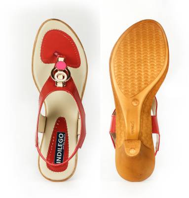 Indilego Women RED Heels