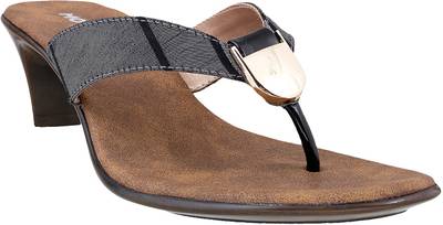 Mochi Women Black Heels