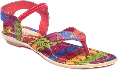 

Dolphin Miles Women Red Flats