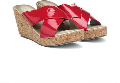 

MFT Couture Women Red Wedges