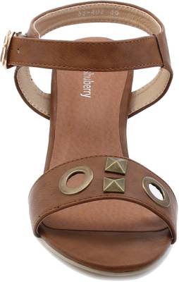 Shuberry Women Tan Heels