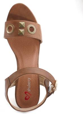 Shuberry Women Tan Heels
