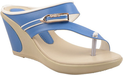 

Adorn Women Blue Wedges