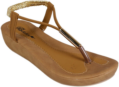 

Bellafoz Women Brown Wedges