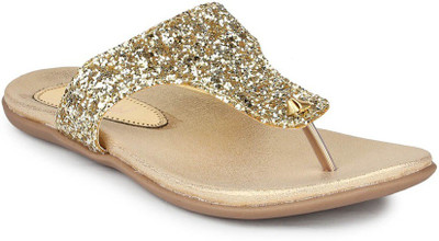 

Shoe Cloud Women Gold Flats