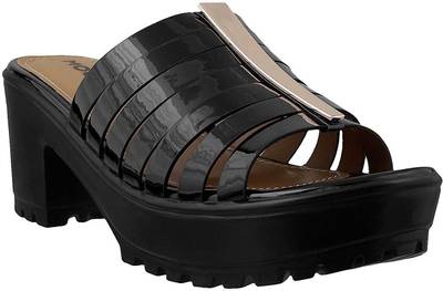 Mochi Women 11,Black Heels