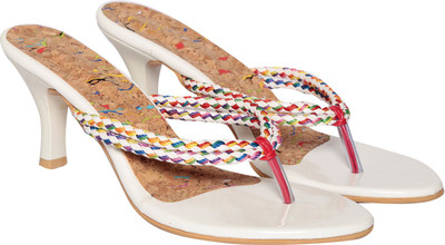 

Adorn Women White Heels