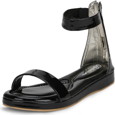 

Bellafoz Women BLACK Flats