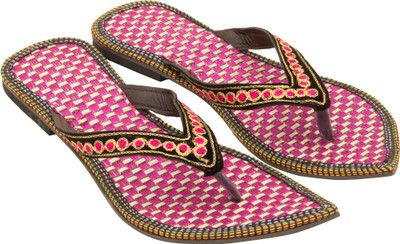 

Footrendz Women White::Pink Flats
