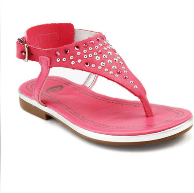 Bibi Girls Sports Sandals, 25;magenta