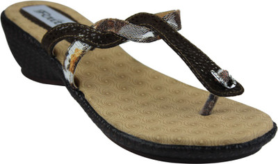 

Faith Women Brown Wedges