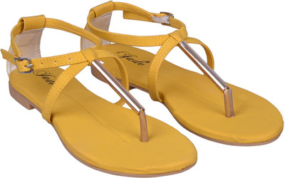 

Jade Women Yellow Flats