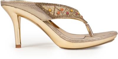 Khadim's Women Gold Heels