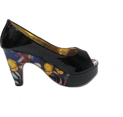 Fit2foot Women black Heels