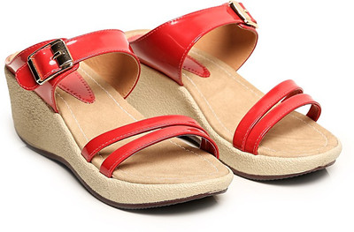 

Bare Soles Women Peach Wedges