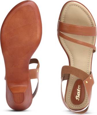 Bata Women Brown Heels