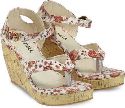 

Nell Women Brown Wedges