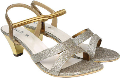 

Inc.5 Women ANT GOLD Heels
