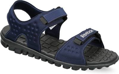 Reebok Men COLL NAVY/ MATT SLVR/ BLK Sports Sandals