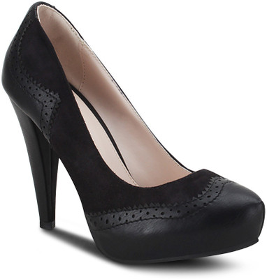 Get Glamr Girls Heels(Black