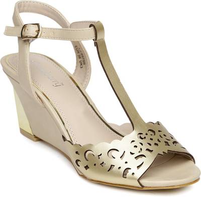 Dressberry Women Gold Heels