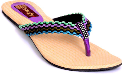

Sam Stefy Women PURPLE Flats