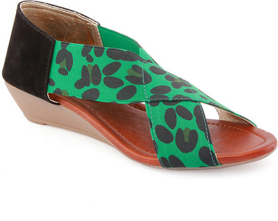 

Kielz Women Green Wedges