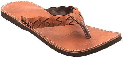 JS Men Brown Sandals