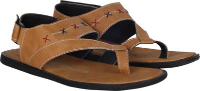 Kraasa Men Tan Sandals