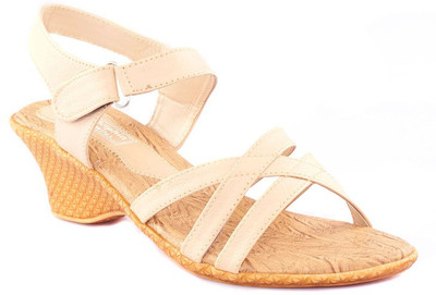 

Dolphin Miles Women Beige Wedges