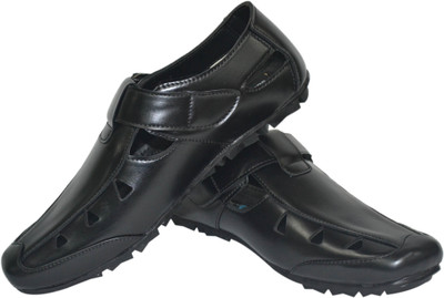 

Human Steps Men Black Sandals