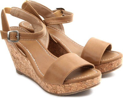 

Carlton London Women Tan Wedges