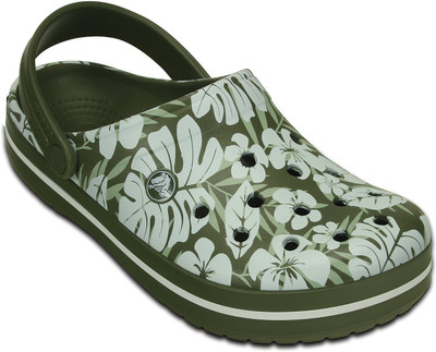 

Crocs Men Green Clogs