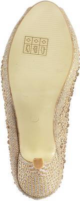 Metro Women 15,Gold Heels