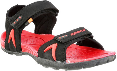 

Sparx Men Black Red Sandals
