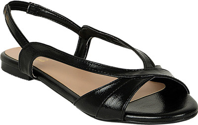 

Flora Women 01, Black Flats
