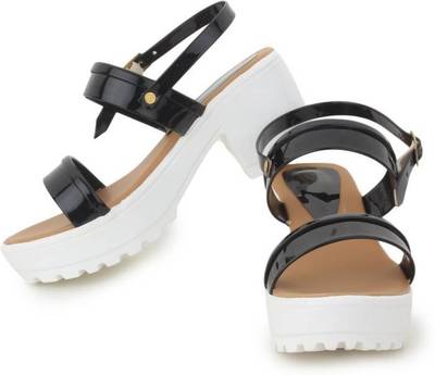 Nshell Women BLACK Heels