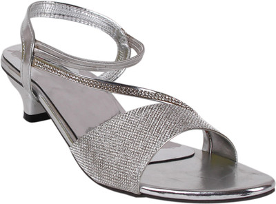 Footshez Women Silver Heels