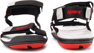 Sparx Men Black Black Sports Sandals