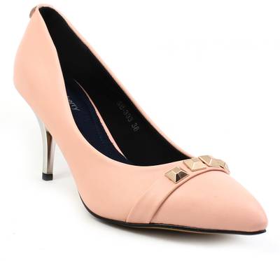 Shuberry Women Peach Heels