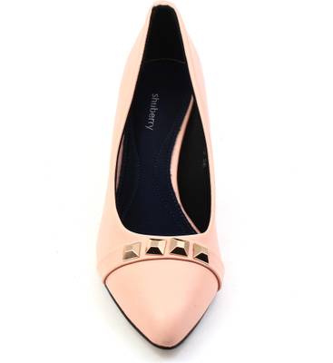 Shuberry Women Peach Heels
