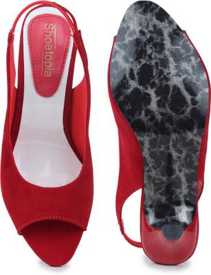 Shoetopia Women White Heels