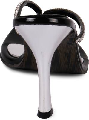 Bellafoz Women Black Heels