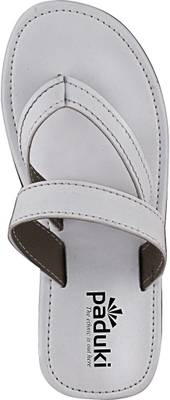 Paduki Men White Sandals