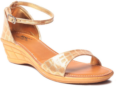MSC Women Brown Flats