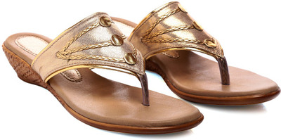 Nell Women Gold Wedges
