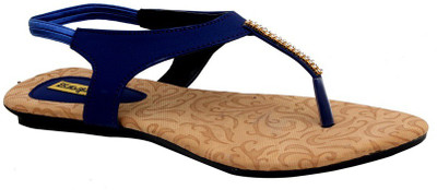 

Indirang Women Blue Flats