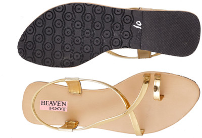 

Heavenfoot Girls Flats, Golden